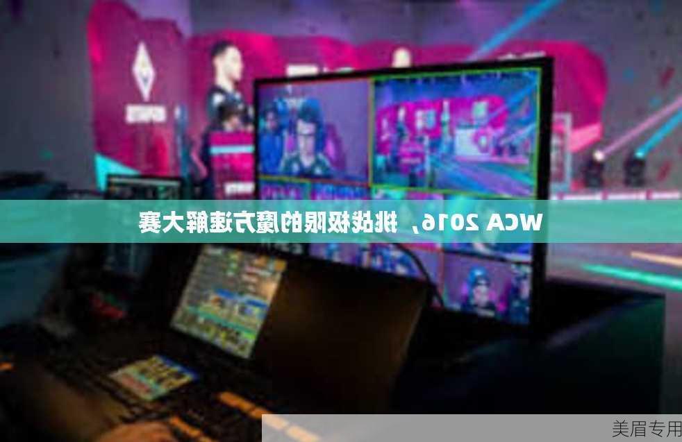 WCA 2016，挑战极限的魔方速解大赛