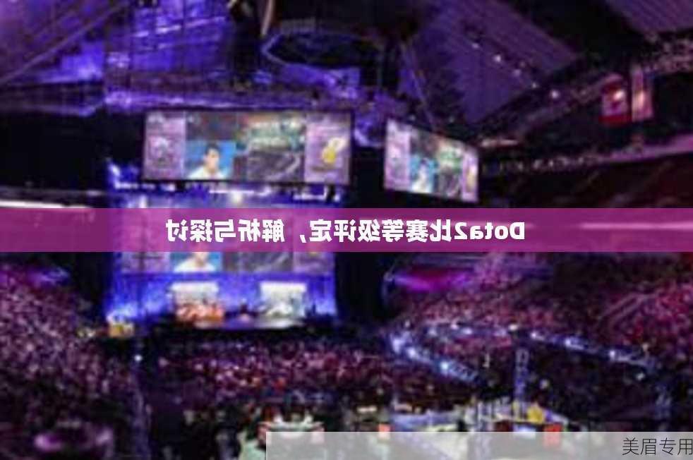 Dota2比赛等级评定，解析与探讨